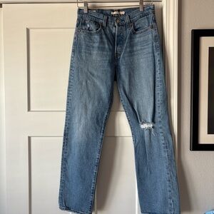 Levi's Wedgie Straight Leg Jeans
